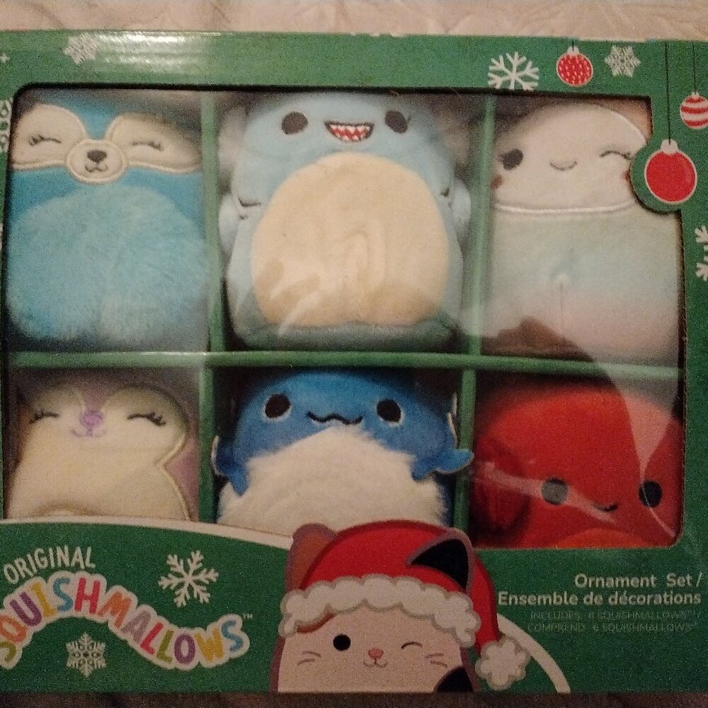 Squishmallows Ornament Set